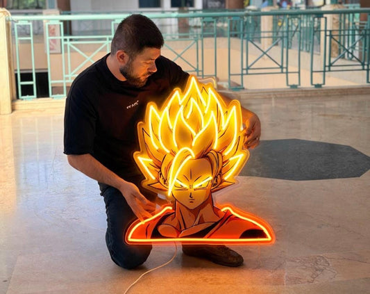 Super Saiyan Neon Sign