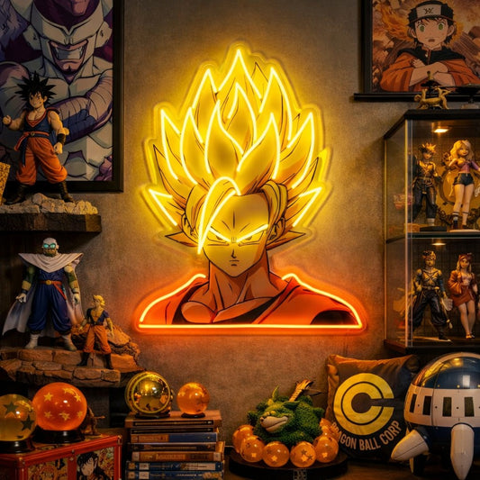 Super Saiyan Neon Sign
