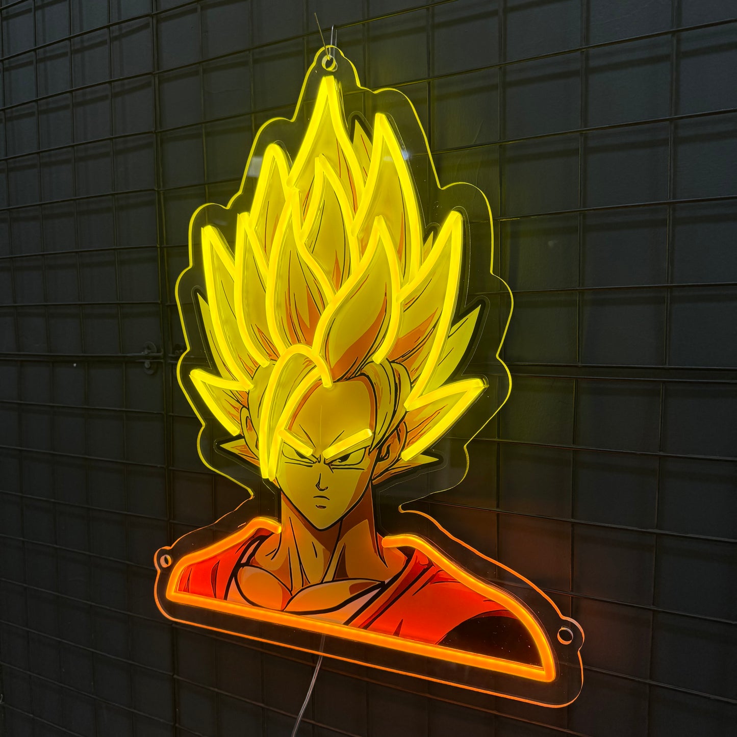 Super Saiyan Neon Sign