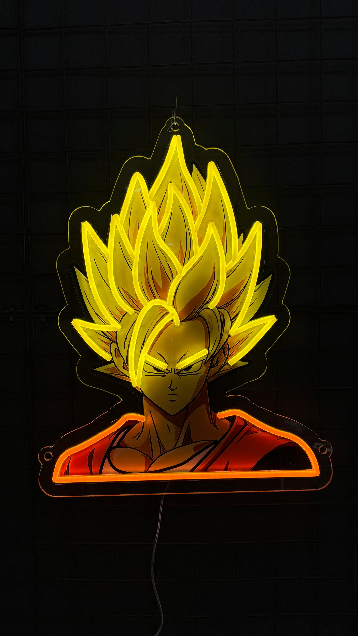 Super Saiyan Neon Sign