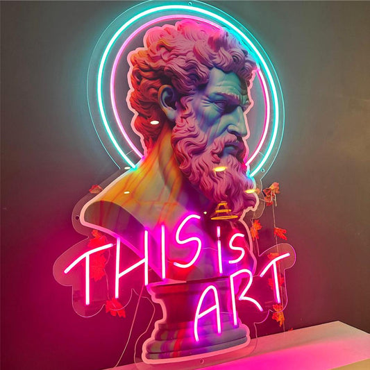 This Is Art Neon Sign