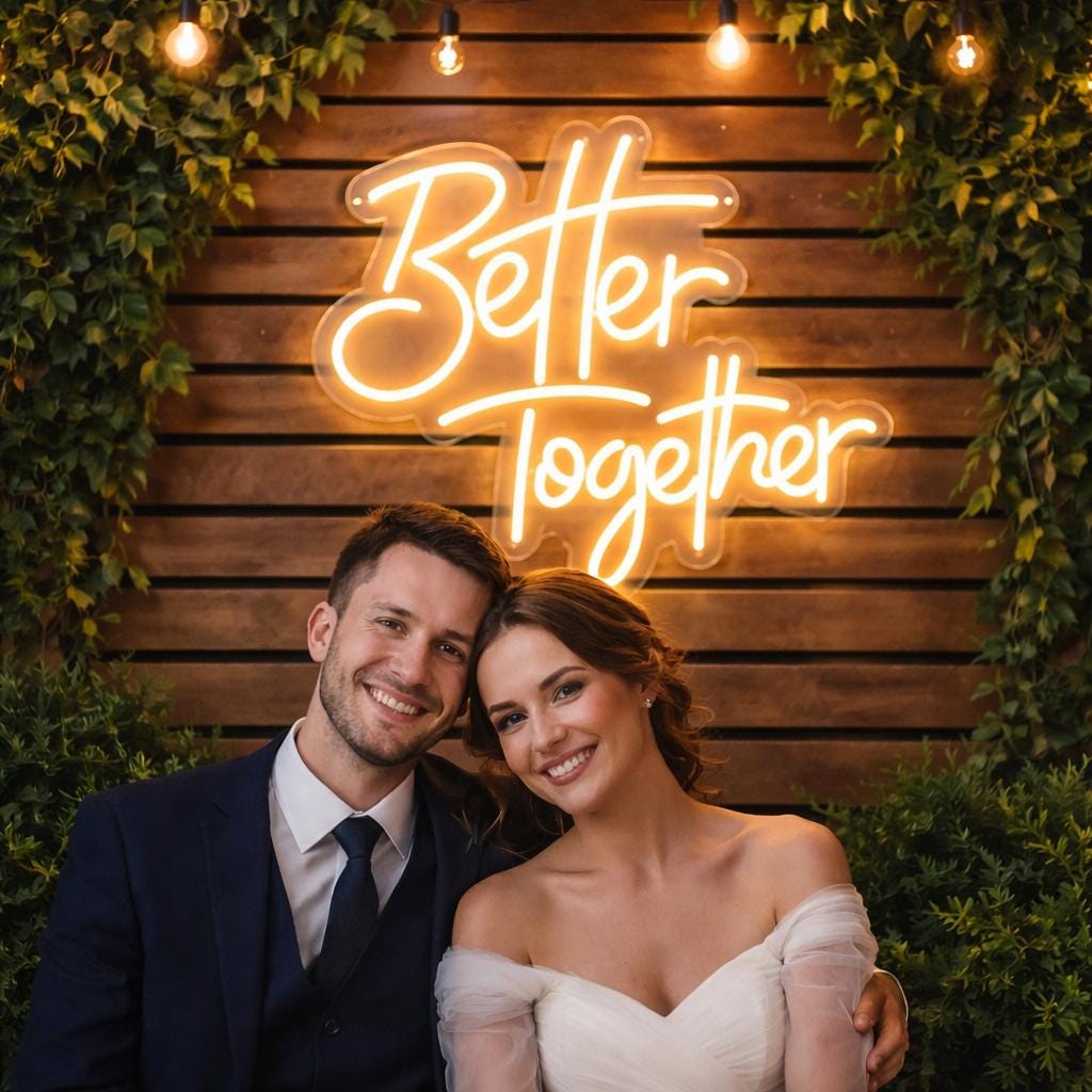 Better Together Neon Sign