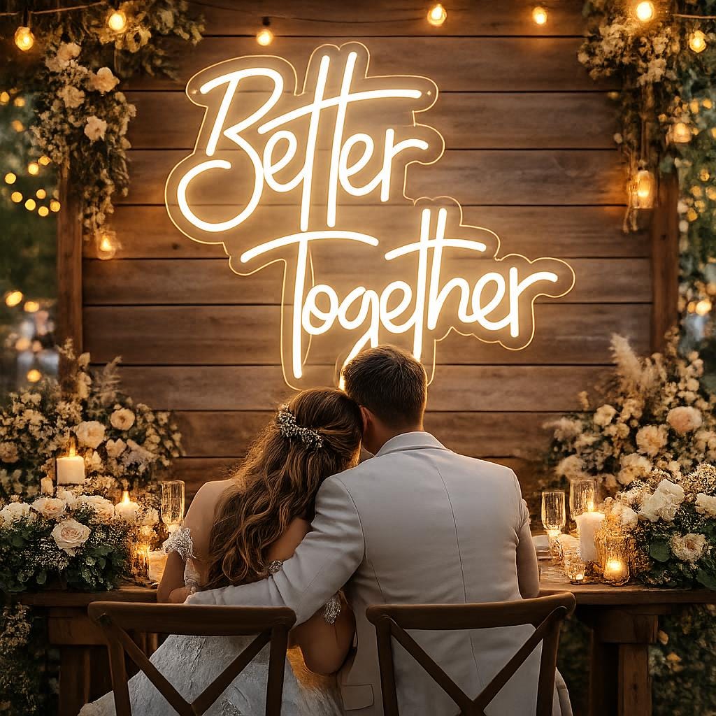 Better Together Neon Sign