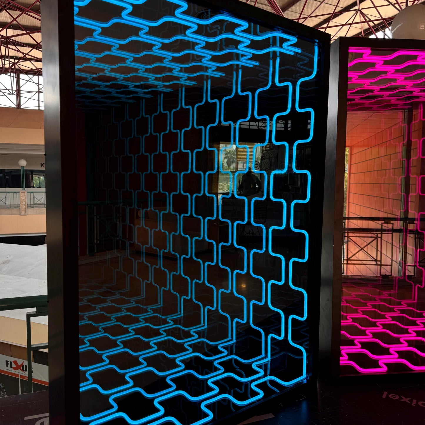Infinity Tunnel Neon Sign
