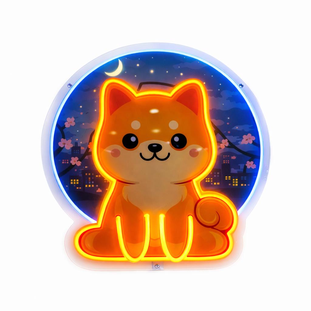 Cute Cat Neon Sign