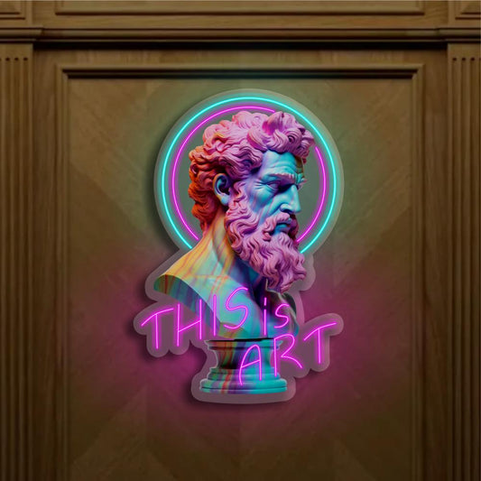 This Is Art Neon Sign